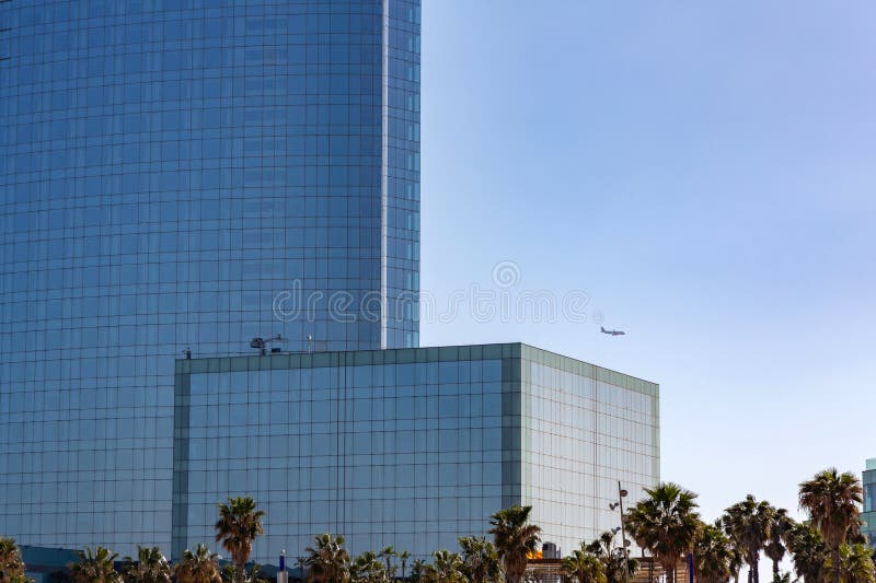 Spanien barcelona februar 10 2022 : Außenansicht des Hotels Barcelona am Strand von Barceloneta