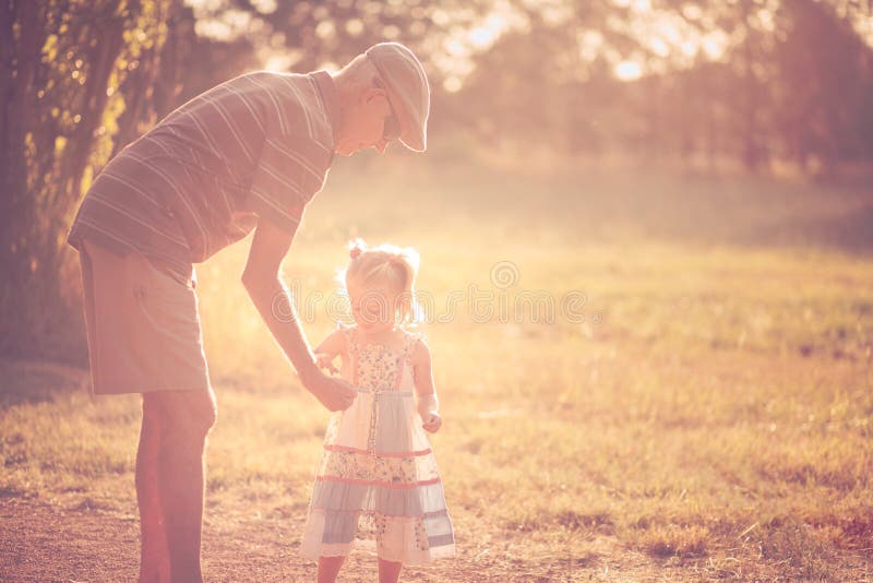 Avô e neto fotos de stock royalty free