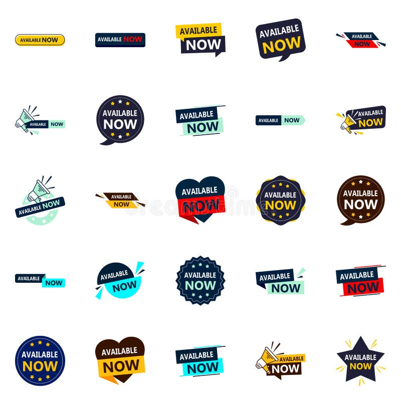 Available Now 25 Vector Banners for Eyecatching and Highimpact