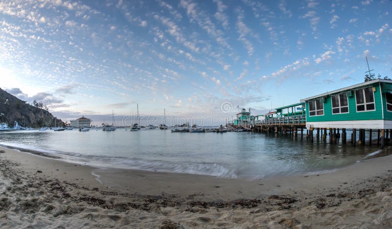 Avalon Bay Santa Catalina Island at Twilight