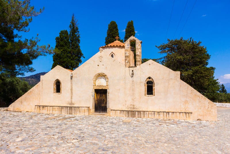 Avant de Panagia Kera photographie stock libre de droits Avant de Panagia Kera photographie stock libre de droits