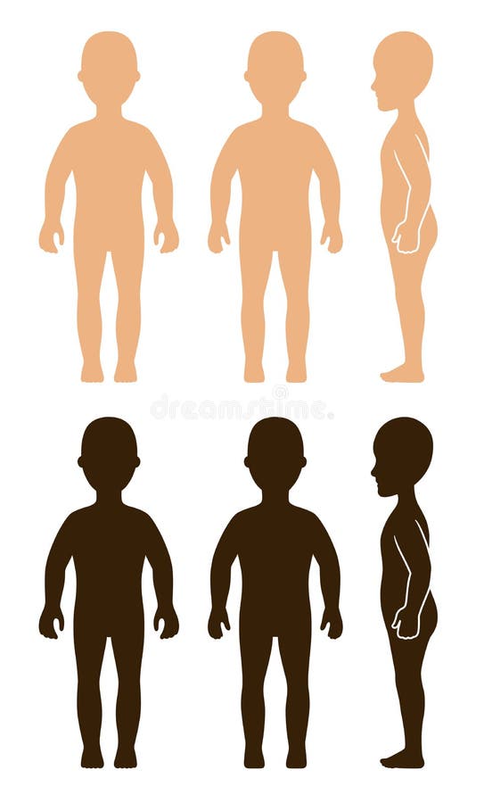 Avant Integral Dos Silhouette Debout De Fille De Vue De Cote Illustration De Vecteur Illustration Du Chauve Enfant Avant Integral Dos Silhouette Debout De Fille De Vue De Cote Illustration De Vecteur Illustration Du Chauve Enfant