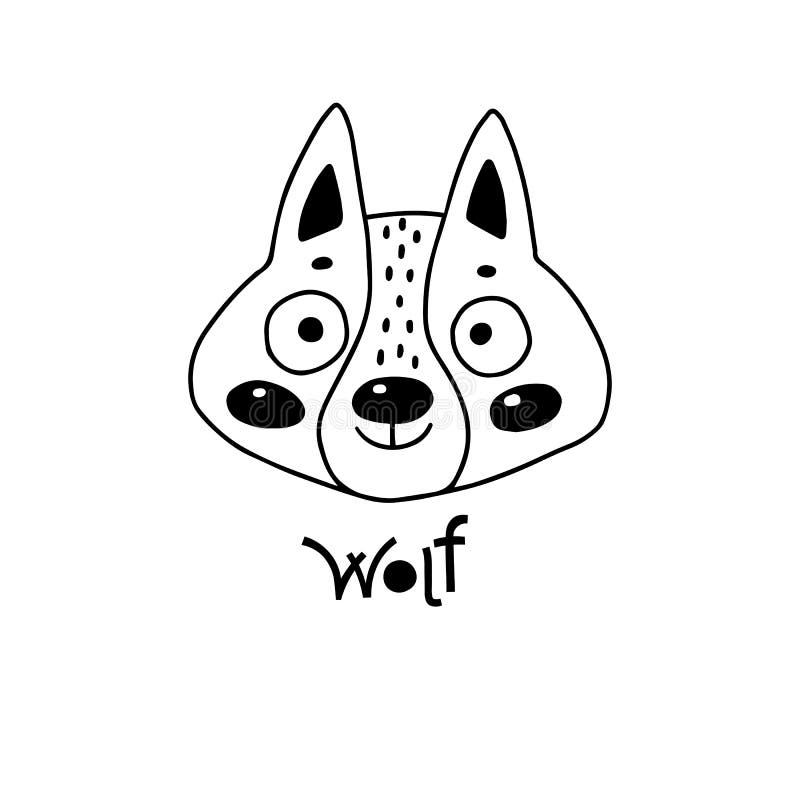 Face Wolf Stock Illustrations 6 605 Face Wolf Stock