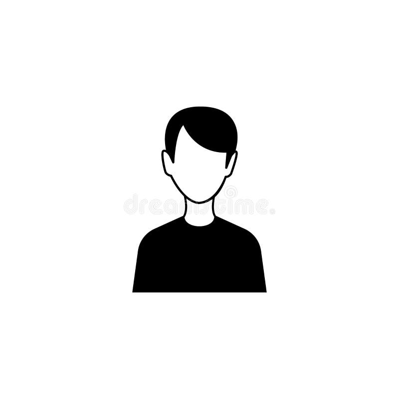 avatar de um ícone do homem ilustração stock avatar de um ícone do homem ilustração stock