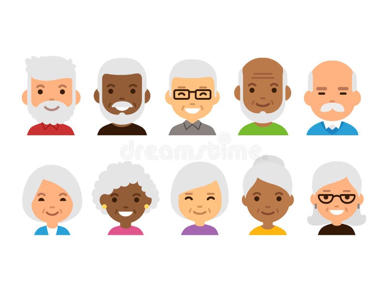 Avatar della gente anziana