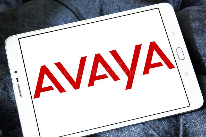 Avaya company logo editorial stock photo. Image of icons - 98260603