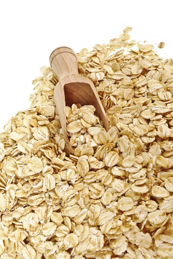 Avena rotolata fotografia stock libera da diritti Avena rotolata fotografia stock libera da diritti