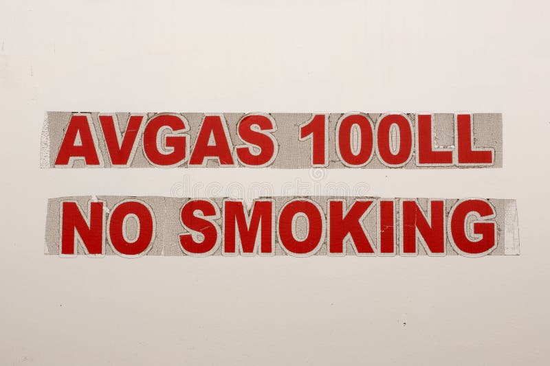 Avgas Sign stock photo. Image of lead, container, hazard 35183088