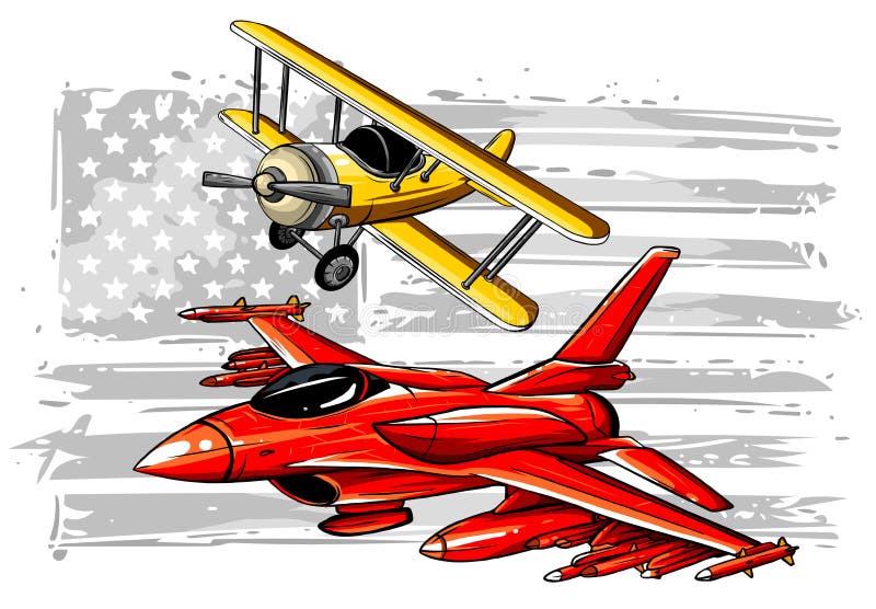 Avión De Combate De Dibujos Animados Vectores. Aviones De Combate Multirol  De Doble Motor Variables De Ala De Oreja. Ilustración del Vector -  Ilustración de ataque, aeroespacial: 175767870