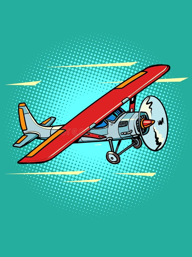 Aviões De Combate Vermelhos Que Voam Entre Nuvens. Helicóptero De Píxeis  Solitário Para O Design De Jogos Antigos Ilustração do Vetor - Ilustração  de airline, liso: 214217723