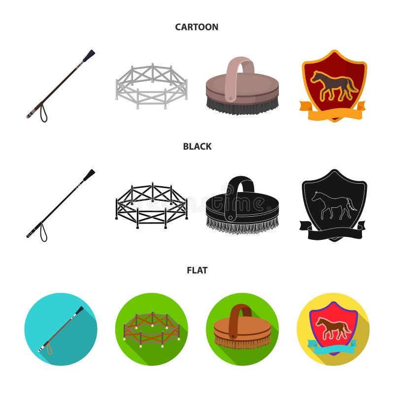Aviary, whip, emblem, hippodrome .Hippodrome and horse set collection icons in cartoon,black,flat style vector symbol stock illustration Aviary, whip, emblem, hippodrome .Hippodrome and horse set collection icons in cartoon,black,flat style vector symbol stock illustration
