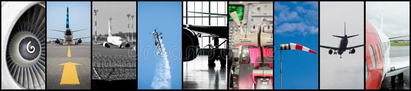 Aviation collage