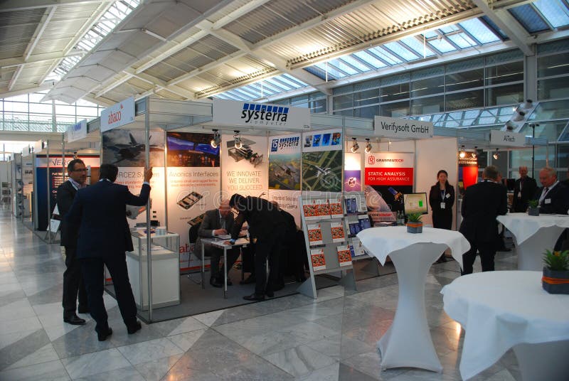 Aviation Electronics Europe 2017 Editorial Photography Image of chair