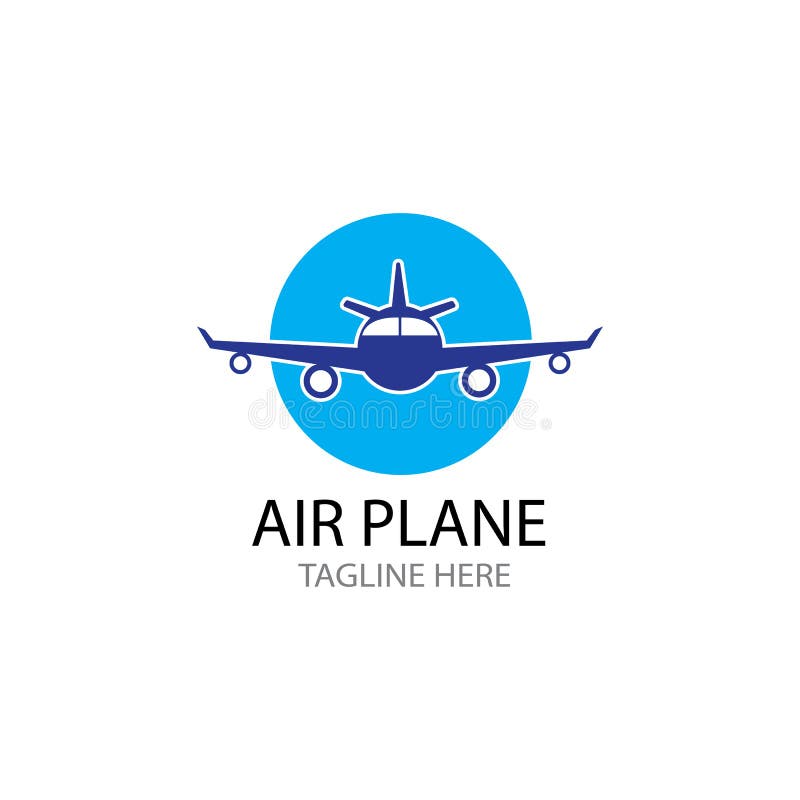 Aviation Icon and Symbol Vector Template Stock Illustration ...