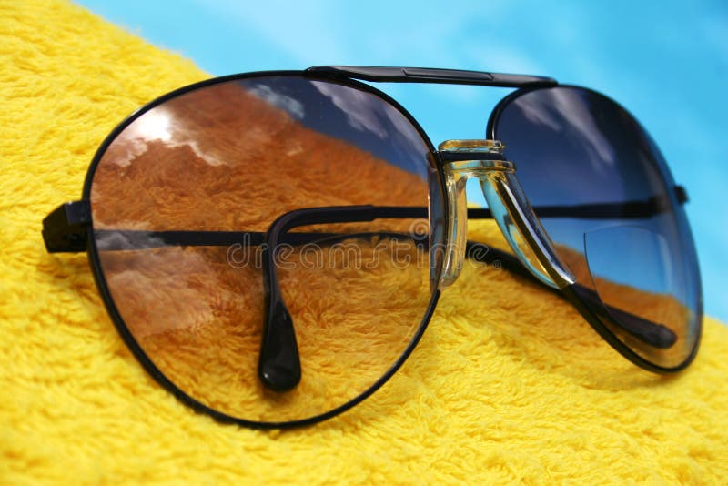 Aviator Sunglasses stock images