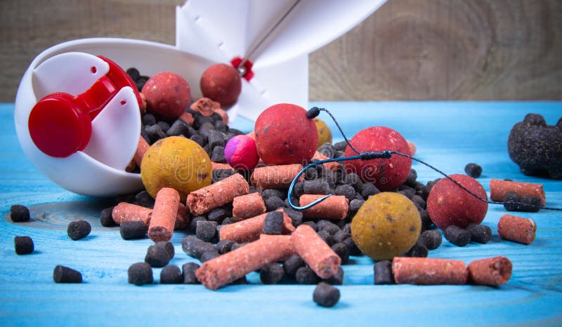 Avid Carp Air Range Spod. Bait rocket - big carp. stock photos