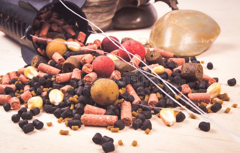 Avid Carp Air Range Spod. Bait rocket - big carp. stock image