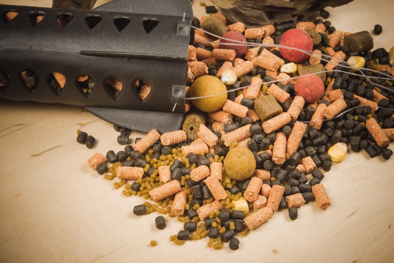 Avid Carp Air Range Spod. Bait rocket - big carp. stock images
