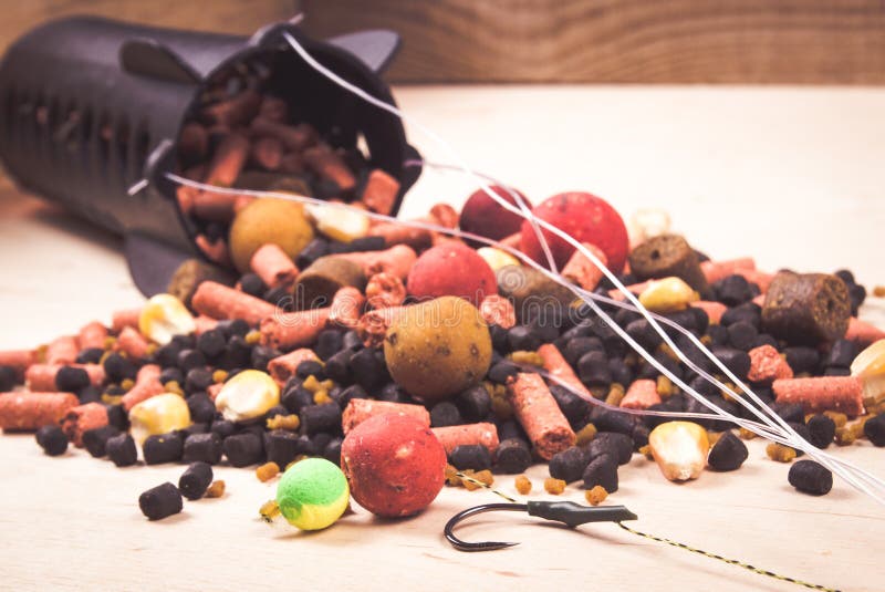Avid Carp Air Range Spod. Bait rocket - big carp. royalty free stock photo