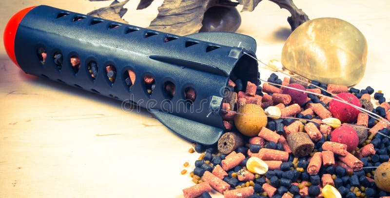 Avid Carp Air Range Spod. Bait rocket - big carp. stock photography
