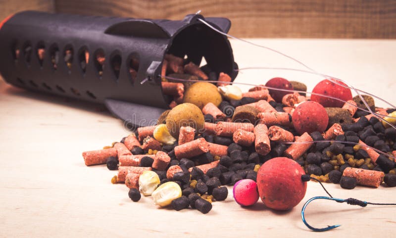 Avid Carp Air Range Spod. Bait rocket - big carp. royalty free stock photo