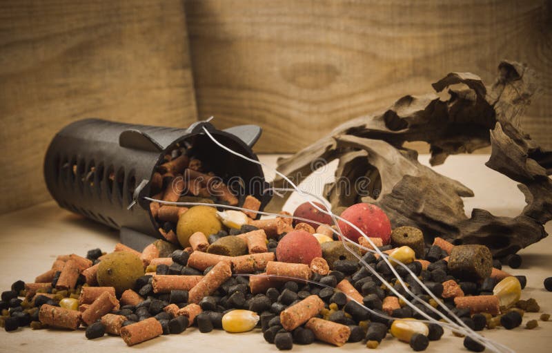 Avid Carp Air Range Spod. Bait rocket - big carp. stock photography