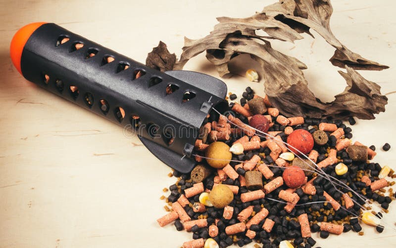 Avid Carp Air Range Spod. Bait rocket - big carp. royalty free stock photo