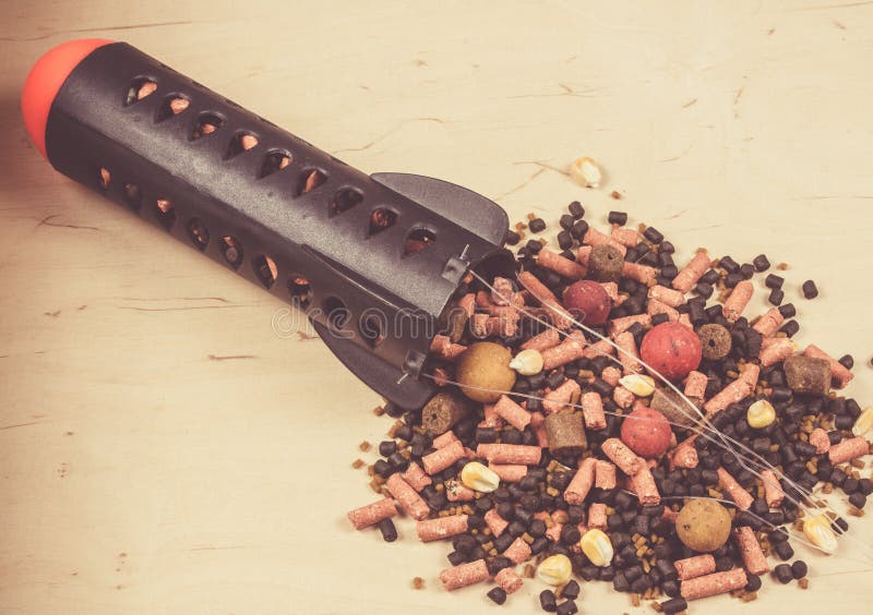 Avid Carp Air Range Spod. Bait rocket - big carp. stock images