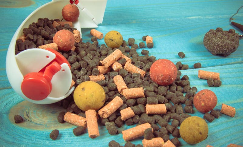 Avid Carp Air Range Spod. Bait rocket - big carp. stock images