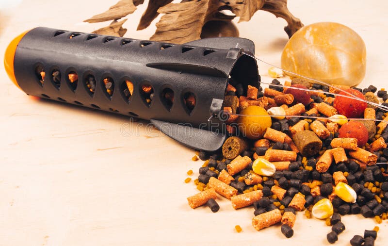 Avid Carp Air Range Spod. Bait rocket - big carp. royalty free stock photos