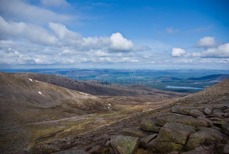 Aviemore landscape stock photo. Image of rocks, calm, black 5458228