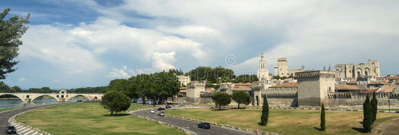 Avignone (Provenza, Francia) fotografia stock Avignone (Provenza, Francia) fotografia stock