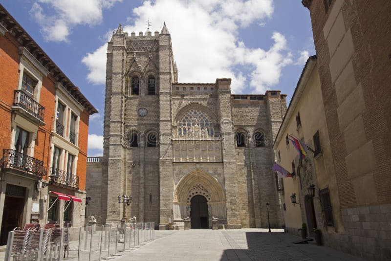 Avila-Kathedrale in Spanien