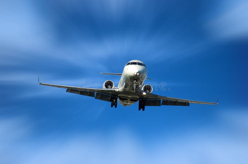 Avion à réaction de corporation image stock Avion à réaction de corporation image stock
