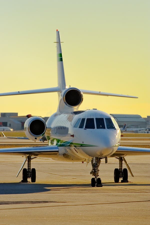 Avion à réaction de corporation photo stock Avion à réaction de corporation photo stock