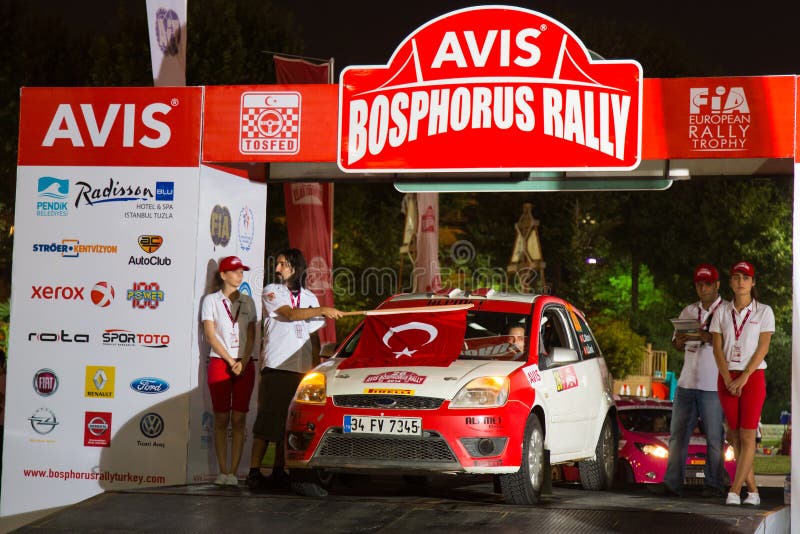 Avis Bosphorus Rally royalty-vrije stock foto's
