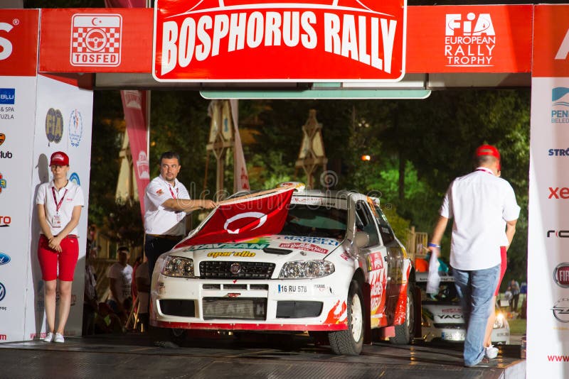 Avis Bosphorus Rally stock afbeelding