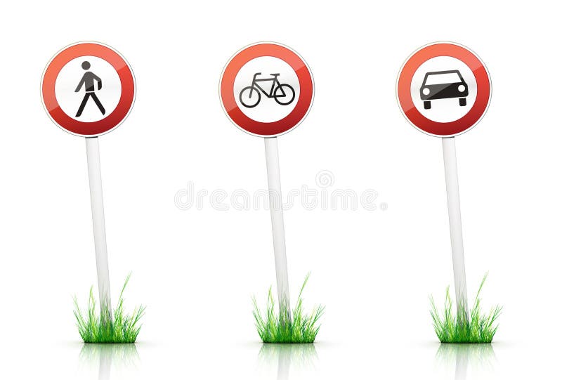 Aviso do â do sinal de tráfego ilustração royalty free Aviso do â do sinal de tráfego ilustração royalty free