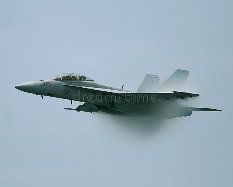 Avião de combate do zangão F/A-18
