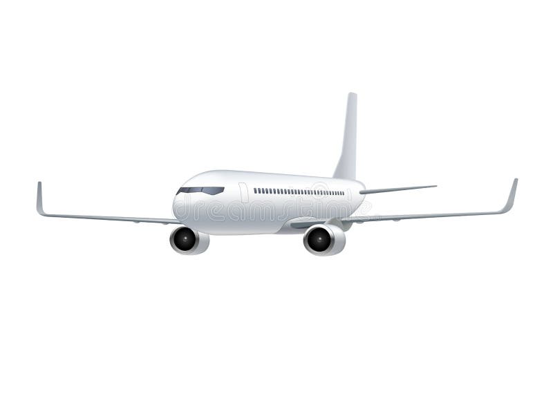 Avião do voo, avião de jato, avião de passageiros ilustração royalty free Avião do voo, avião de jato, avião de passageiros ilustração royalty free