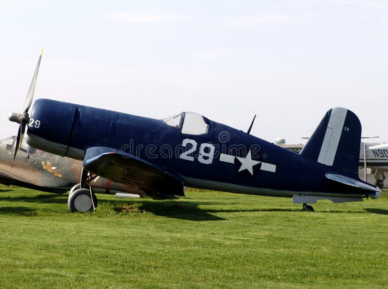 Avión de combate - WWII imágenes de archivo libres de regalías