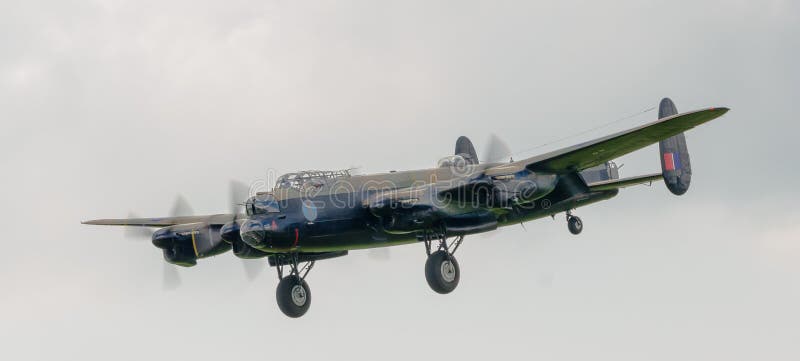 Avro Lancaster Bomber lizenzfreie stockbilder Avro Lancaster Bomber lizenzfreie stockbilder