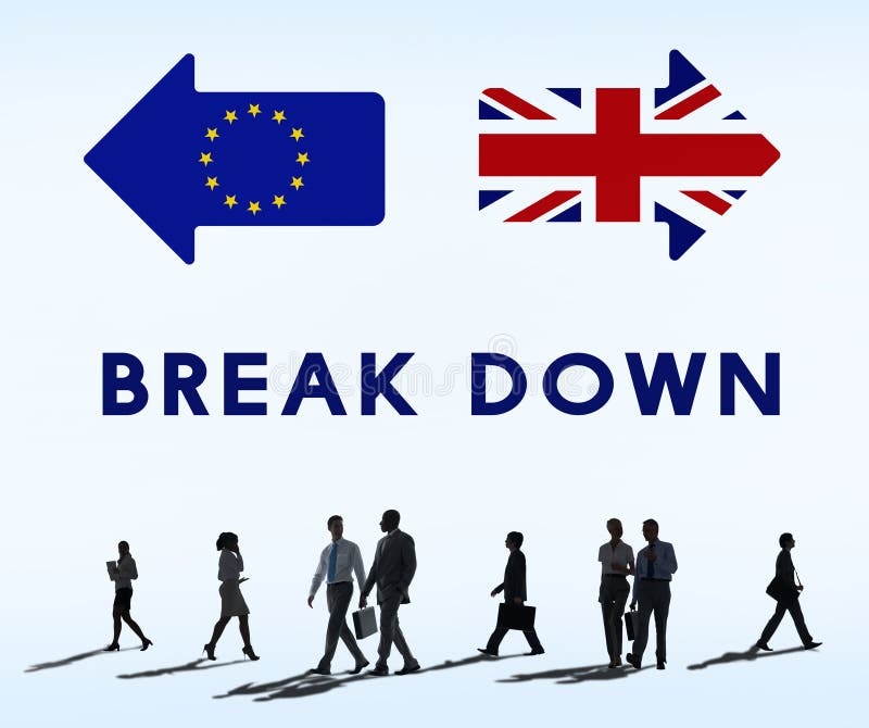 Brexit Britain Leave European Union Quit Referendum Concept. Brexit Britain Leave European Union Quit Referendum Concept