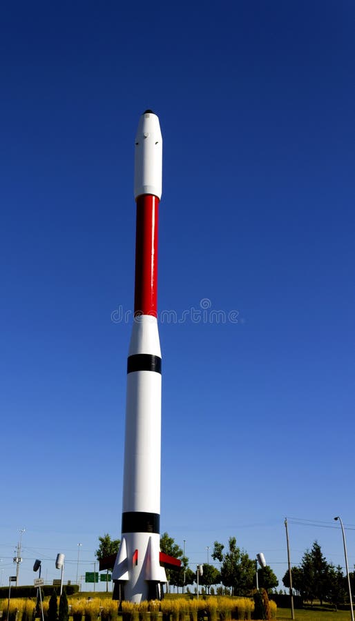 Avståndsraket arkivfoto