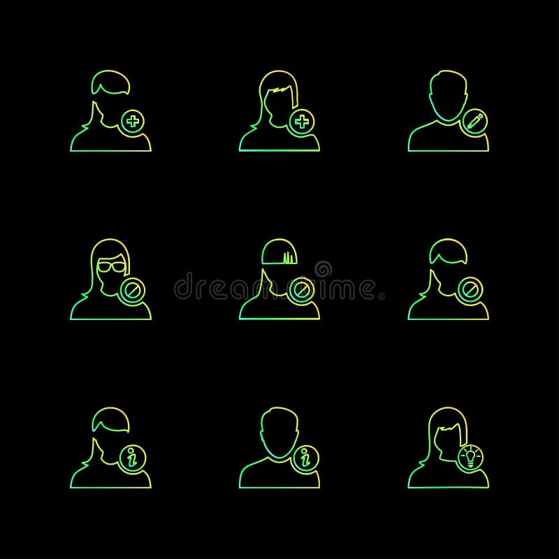 Avtar, потребитель, профиль, воплощение, emoji, смайлик, значки s eps бесплатная иллюстрация