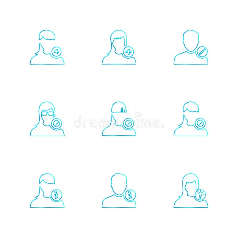 Avtar, потребитель, профиль, воплощение, emoji, смайлик, значки s eps бесплатная иллюстрация