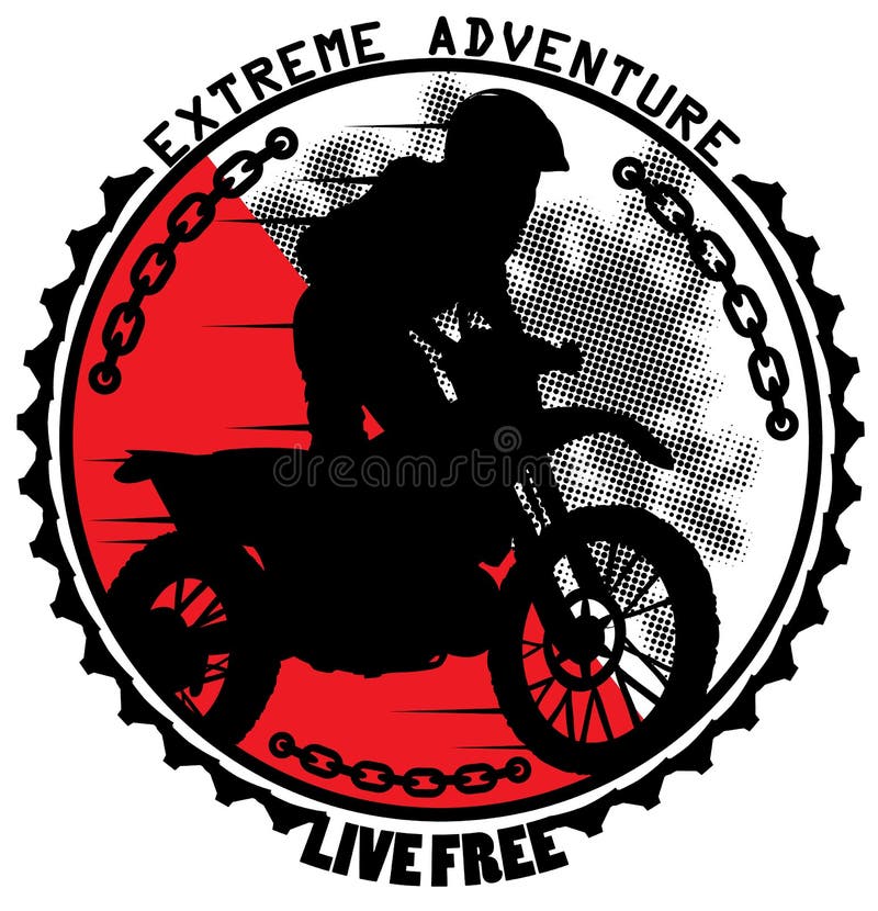 Avventura estrema illustrazione di stock Avventura estrema illustrazione di stock