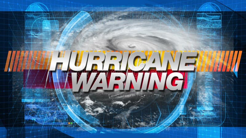 Avvertimento di uragano - grafici di titolo