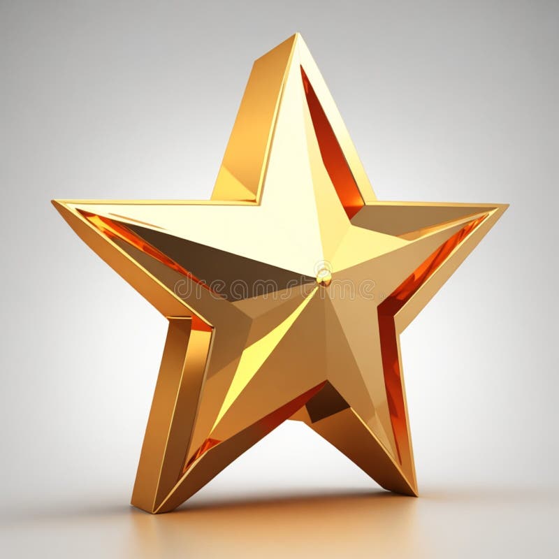 Award 3d rendern Element Set Star Preis Kronkonzept ai generativ vektor abbildung