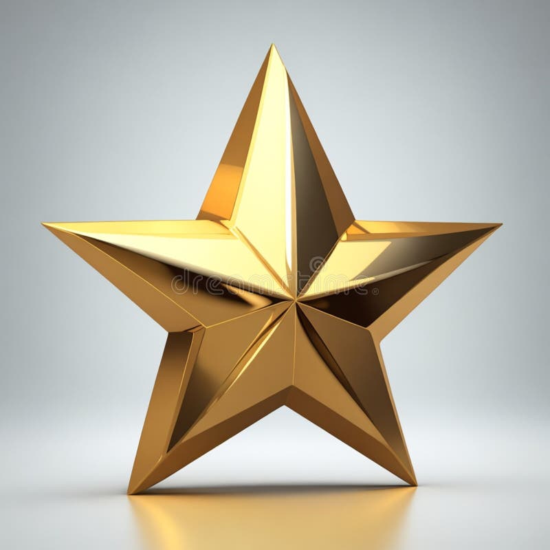 Award 3d rendern Element Set Star Preis Kronkonzept ai generativ vektor abbildung